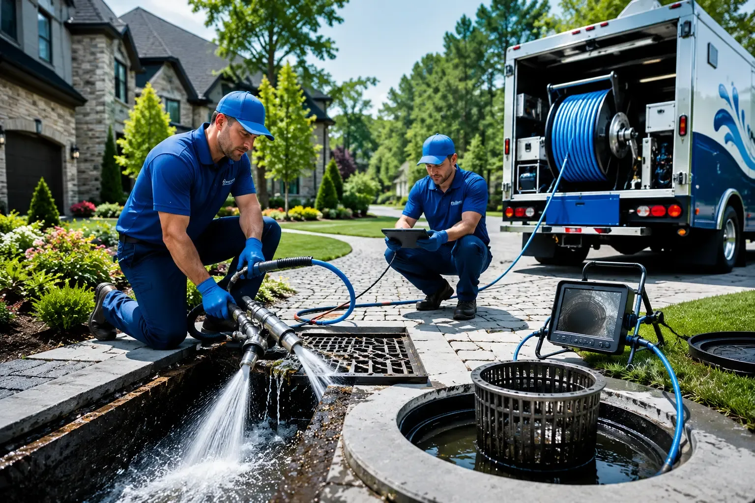 Local outdoor drain cleaning professionals in La Grange, MO